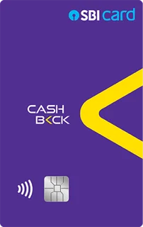 SBI Cashback Credit Card card